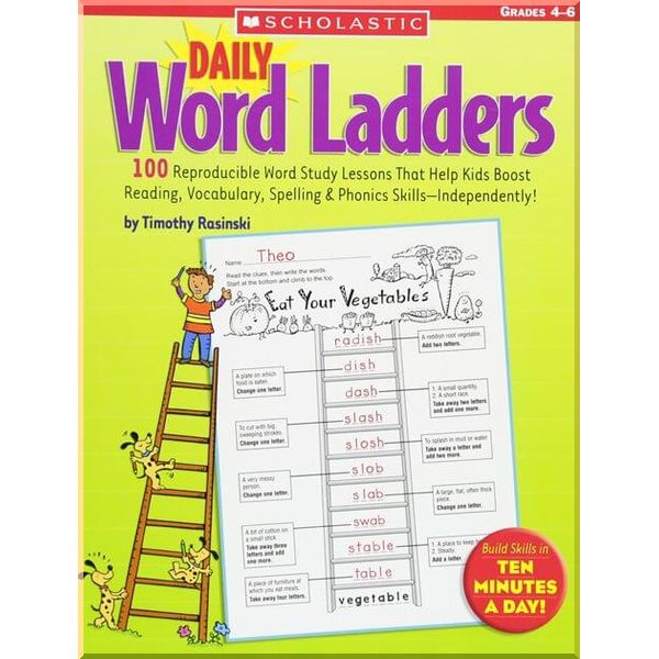 

Daily Word Ladders Grades 4–6. Timothy V. Rasinski. ISBN:9780439773454