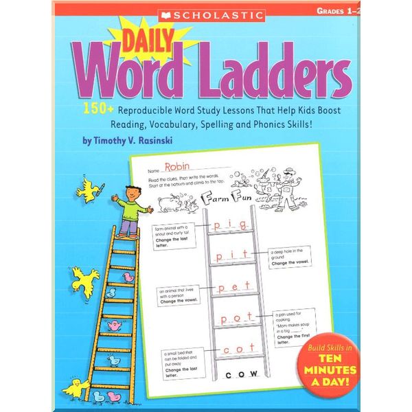 

Daily Word Ladders Grades 1–2. Timothy V. Rasinski. ISBN:9780545074766