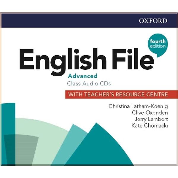 

English File Fourth Edition Advanced Class CDs. Clive Oxenden, Christina Latham-Koenig. ISBN:9780194037877