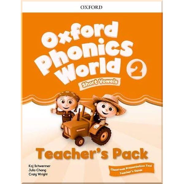 

Oxford Phonics World 2 Teacher's Pack with Classroom Presentation Tool. Julia Chang, Craig Wright. ISBN:9780194750424