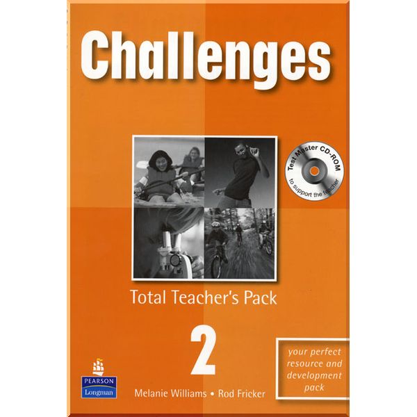 

Challenges 2 Total Teacher's Pack with Test Master CD-ROM. Rod Fricker, Melanie Williams. ISBN:9781405848244
