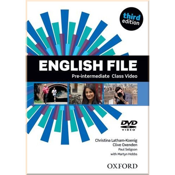 

English File Third Edition Pre-Intermediate Class DVD. Christina Latham-Koenig, Clive Oxenden. ISBN:9780194598637