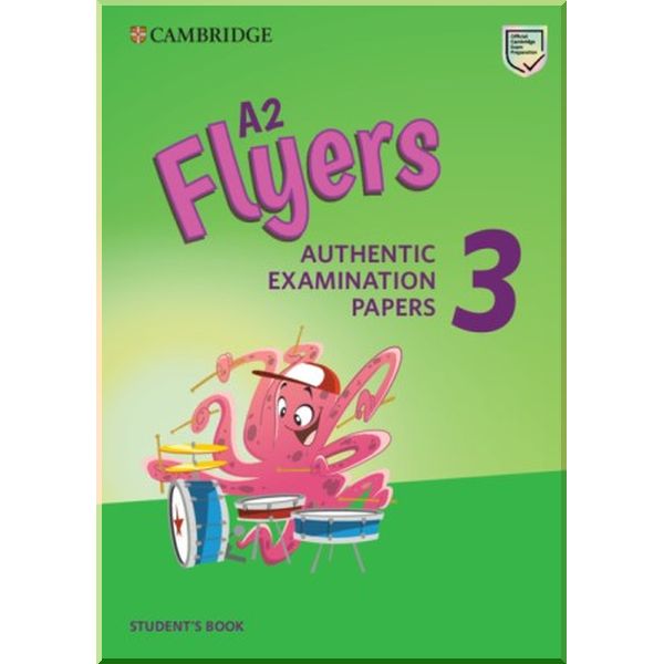 

Cambridge English Flyers 3 for Revised Exam from 2018 Student's Book. Cambridge University Press. ISBN:9781108465168