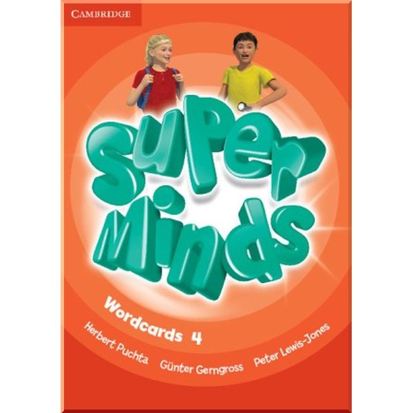 

Super Minds 4 Wordcards. Herbert Puchta, Gunter Gerngross. ISBN:9781316631645