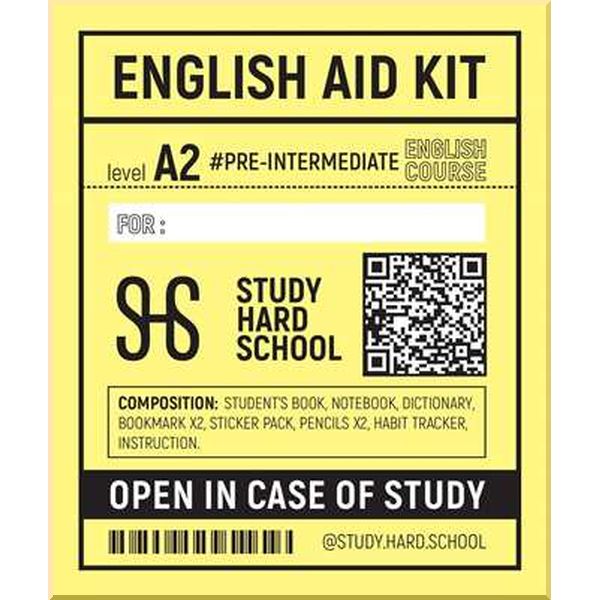 

English Aid Kit A2 Pre-Intermediate (UA). Study Hard Books. ISBN:2009837601068