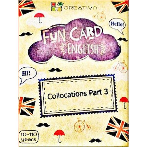 

Fun Card English: Collocations Part 3. CREATIVO. ISBN:9788366122758