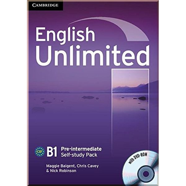 

English Unlimited Pre-Intermediate Self-study Pack (Workbook with DVD-ROM). Maggie Baigent, Chris Cavey. ISBN:9780521697781