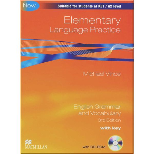 

Elementary (KET) Language Practice 3rd Edition — English Grammar and Vocabulary with key and CD-ROM. Michael Vince. ISBN:9780230726963