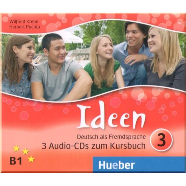 

Ideen 3 - 3 Audio-CDs zum Kursbuch. Dr. Wilfried Krenn, Dr. Herbert Puchta. ISBN:9783190518258