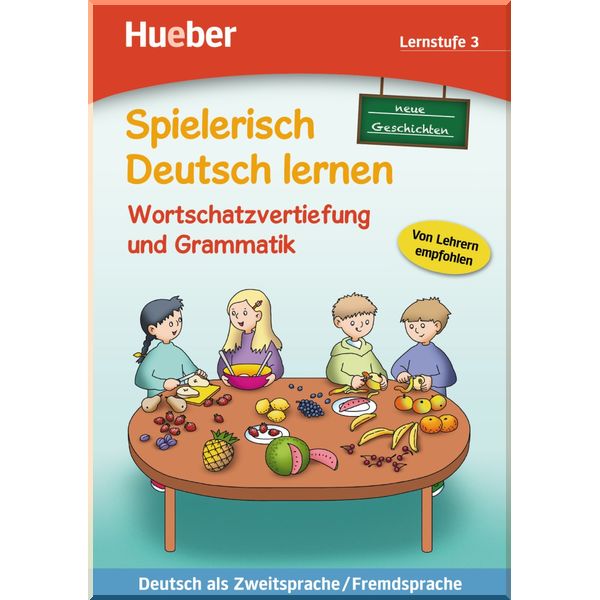 

Spielerisch Deutsch lernen Lernstufe 3 Wortschatzvertiefung und Grammatik — Neue Geschichten. Maximilian Low, Marion Techmer. ISBN:9783191994709