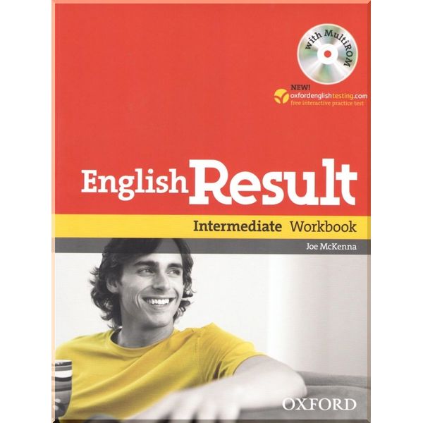 

English Result Intermediate Workbook with answer key booklet and MultiROM. Joe McKenna. ISBN:9780194305006