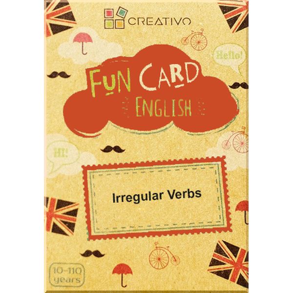 

Fun Card English: Irregular Verbs. CREATIVO. ISBN:9788366122086
