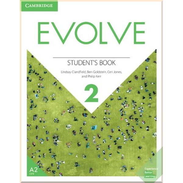 

Evolve 2 Student's Book. Ceri Jones, Ben Goldstein. ISBN:9781108405249