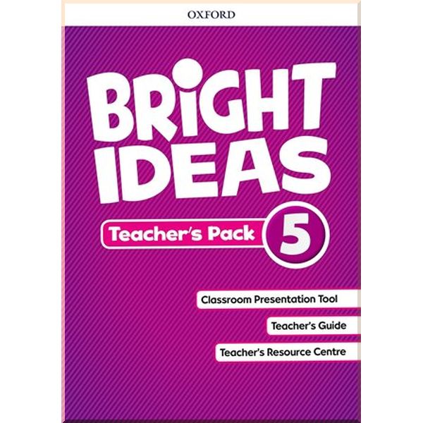 

Bright Ideas 5 Teacher's Pack. Oxford University Press. ISBN:9780194111546