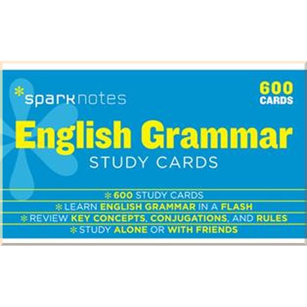 

English Grammar Study Cards. SparkNotes. ISBN:9781411469952