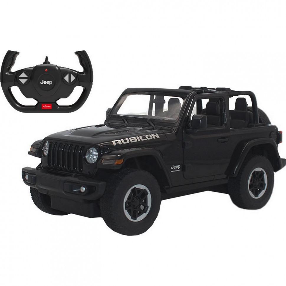 

Машина на радиоуправлении Jeep Wrangler Rubicon Rastar 79460 Черный