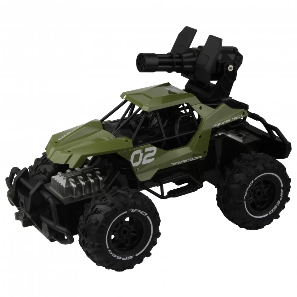 

Машина на радиоуправлении Монстр-трак Rock Crawler SL-244A Зеленый