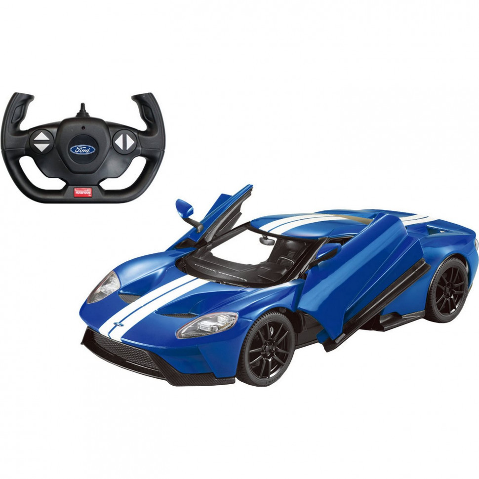 

Машина на радиоуправлении Ford GT Rastar 78160 Голубой
