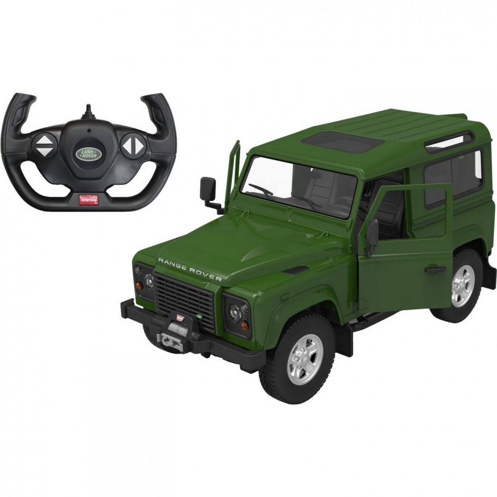 

Машина на радиоуправлении Land Rover Defender Rastar 78460 Зеленый