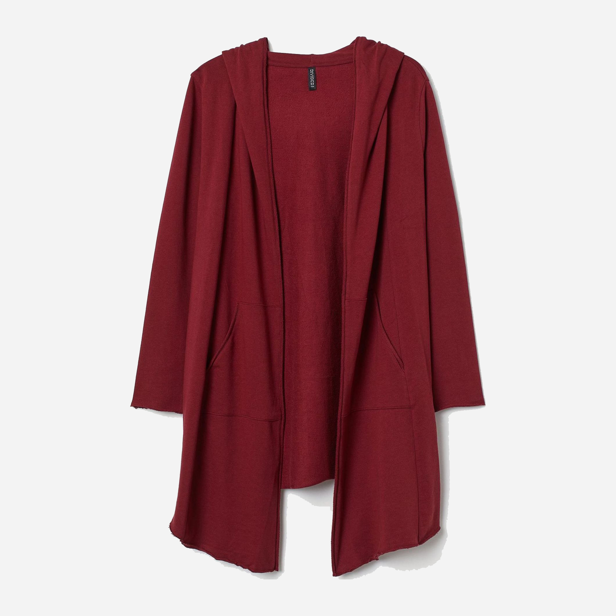 

Кардиган H&M 1009--9049632 4XL Бордовый