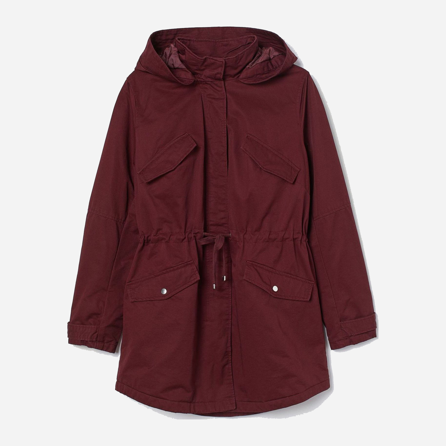 

Парка H&M 109-8819372 XL Бордовая