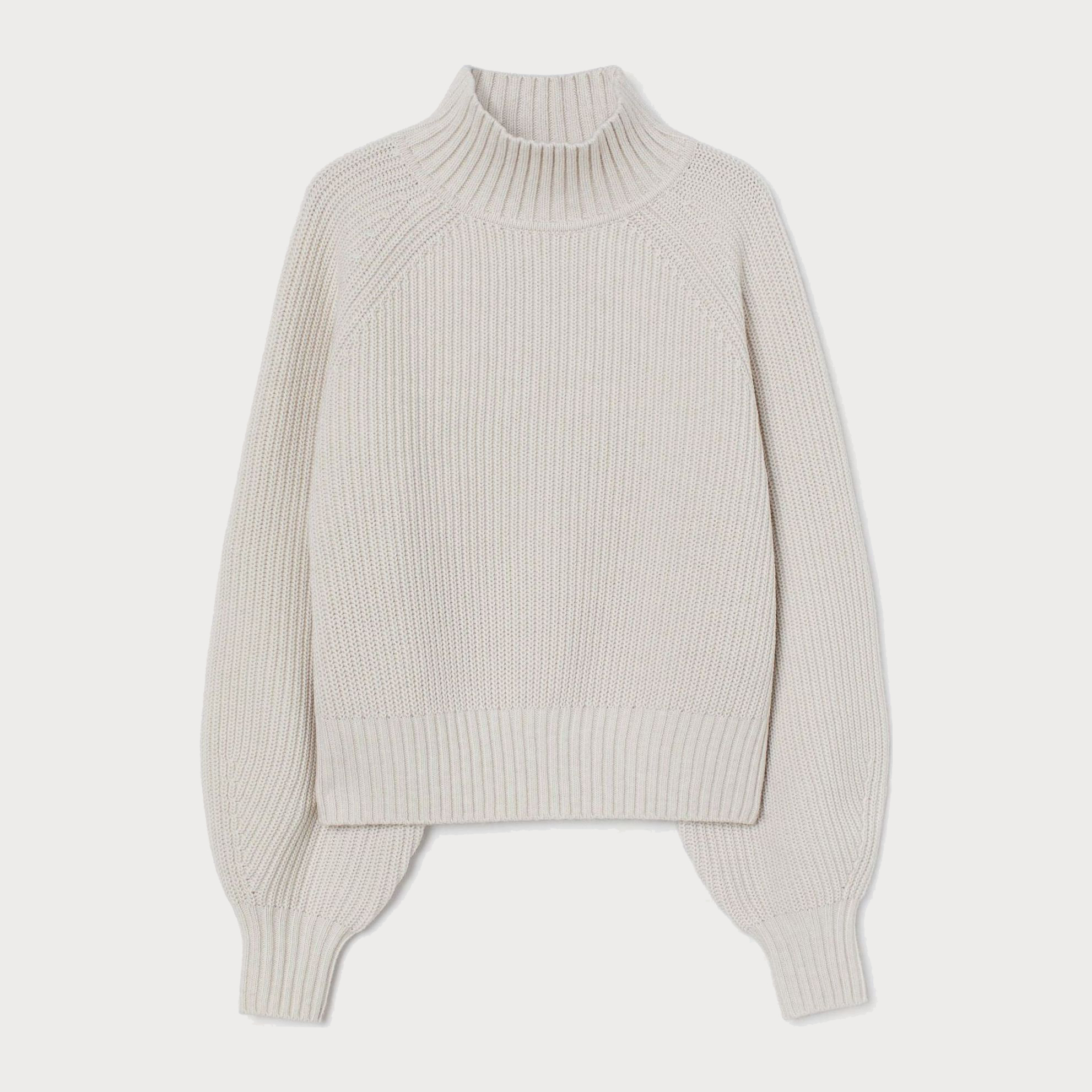 

Свитер H&M 1708-9428402 M Светло-серый