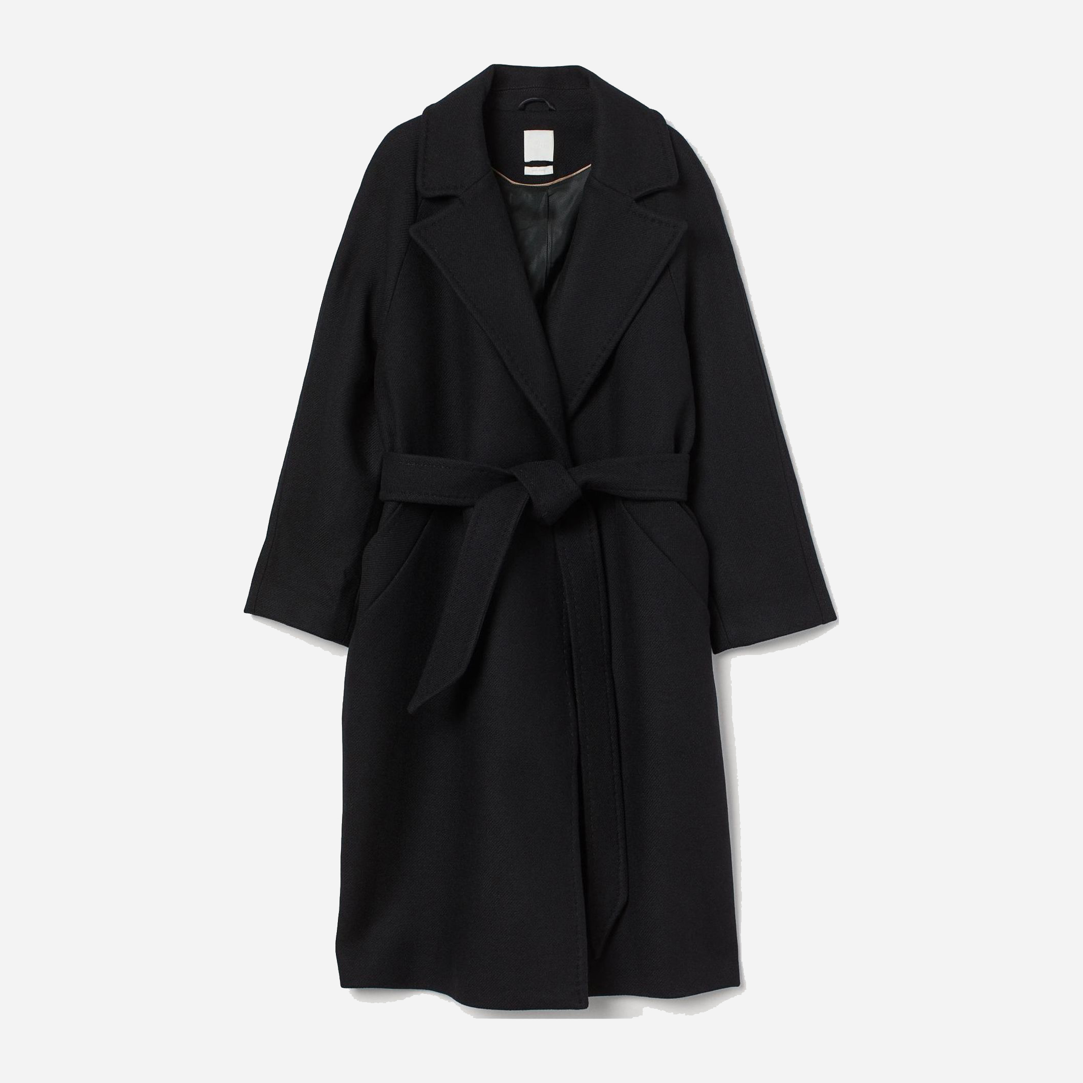 

Пальто H&M 309-9379722 S Черное