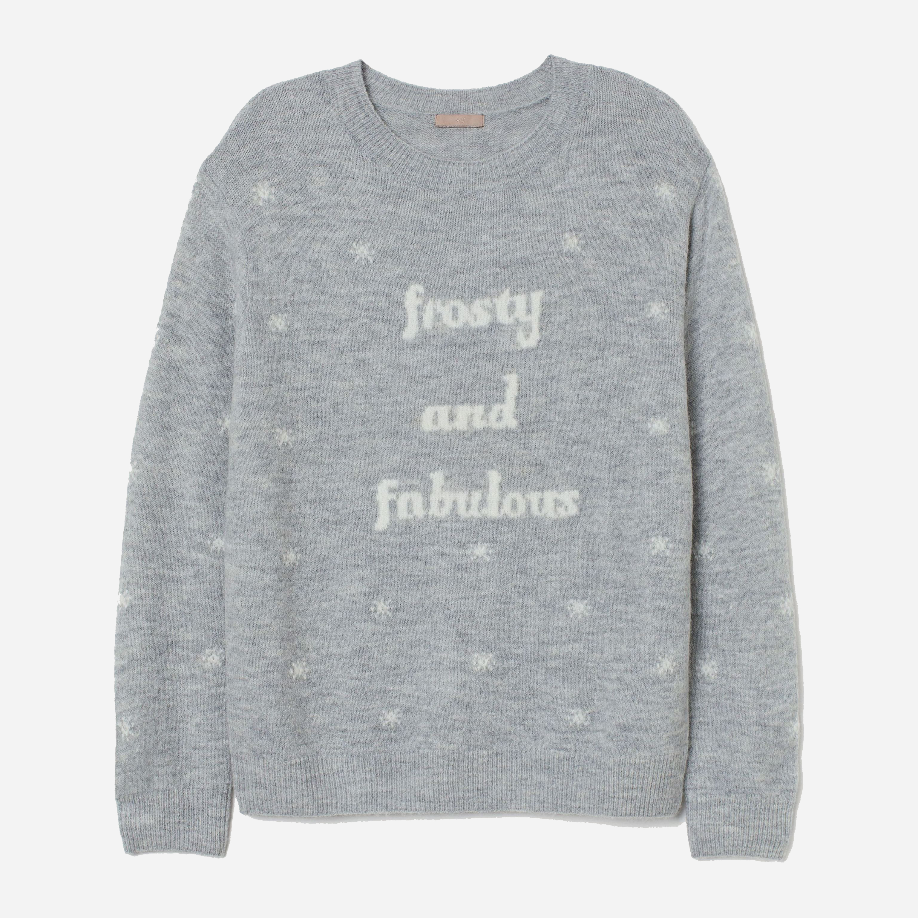 

Джемпер H&M 7761880 2XL Серый