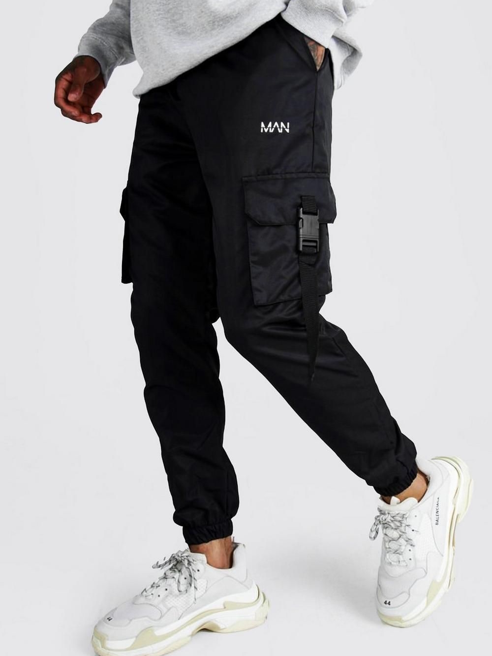 

Брюки Boohoo bh04400038 S Черные