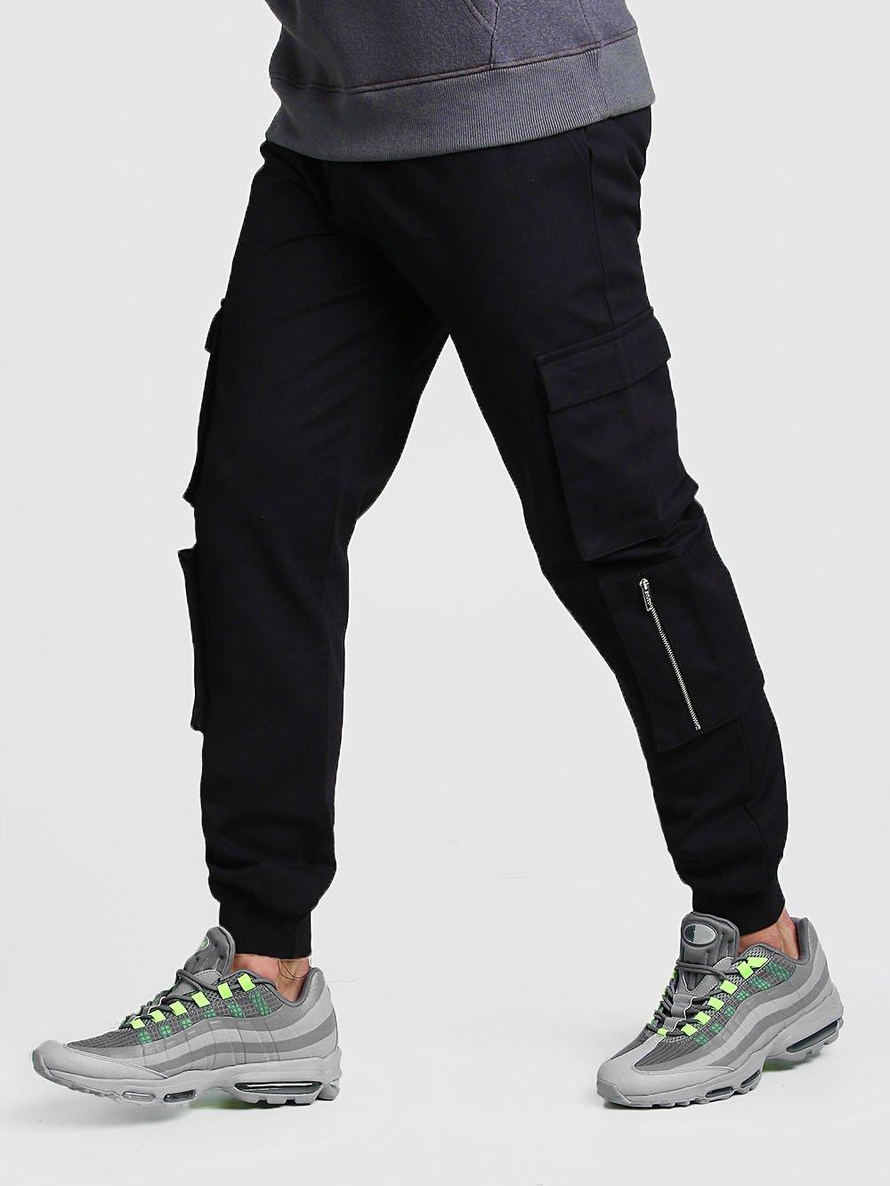 

Брюки Boohoo bh04400055 S Черные