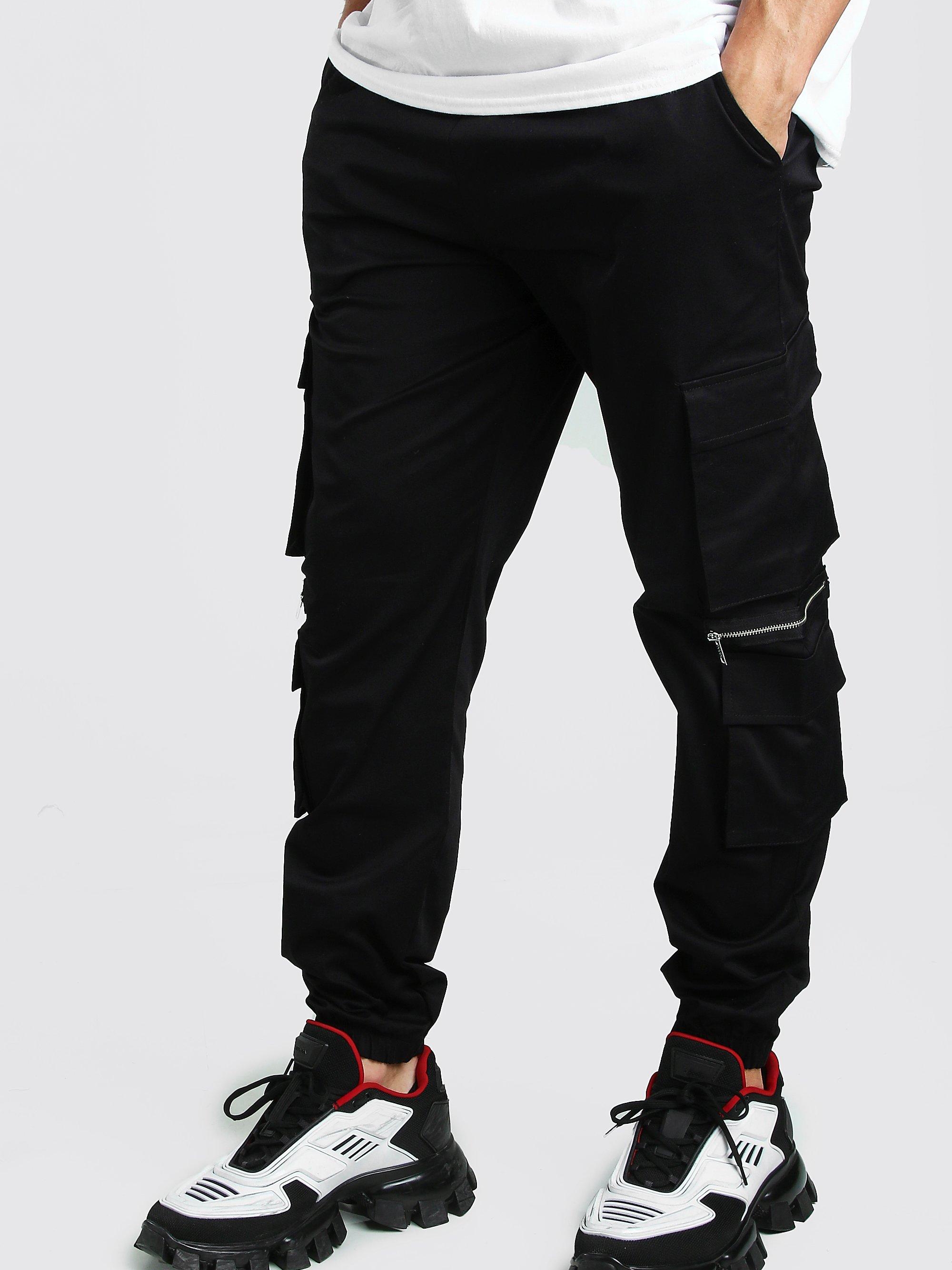 

Брюки Boohoo bh04400052 S Черные