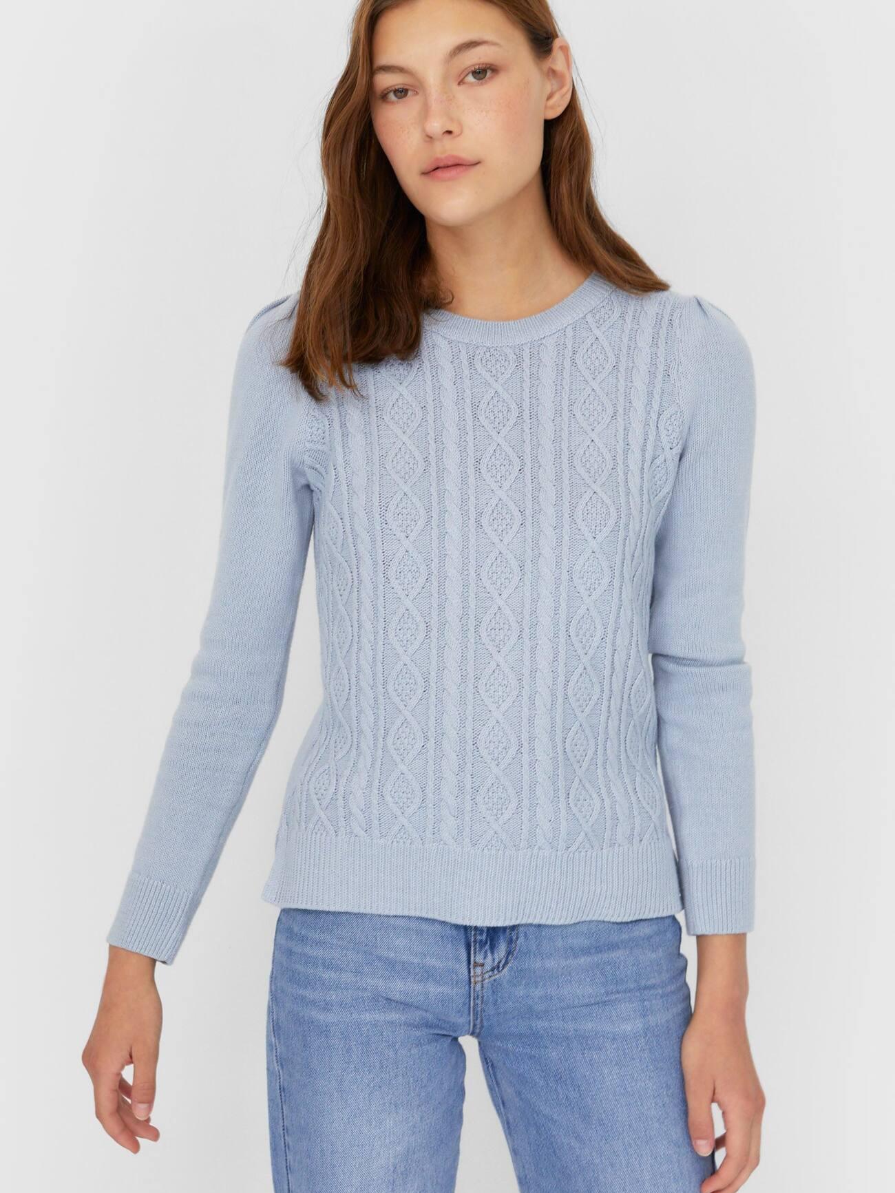 

Джемпер Stradivarius XAZ283571FJIH M Бледно-голубой