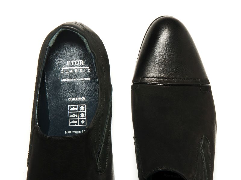 

Туфлі Etor 11565-826-1 чорний, 44