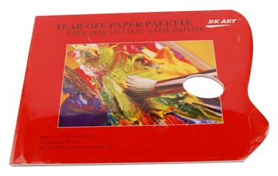 

Палитра бумажная 40л 80г D.K.Art&Craft 23х30см
