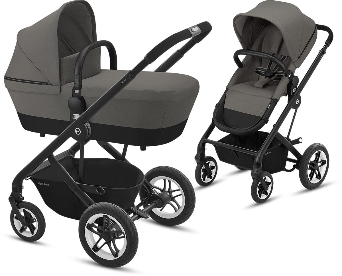 

Универсальная коляска 2 в 1 Cybex Talos S BLK Soho Grey, 4058511936192