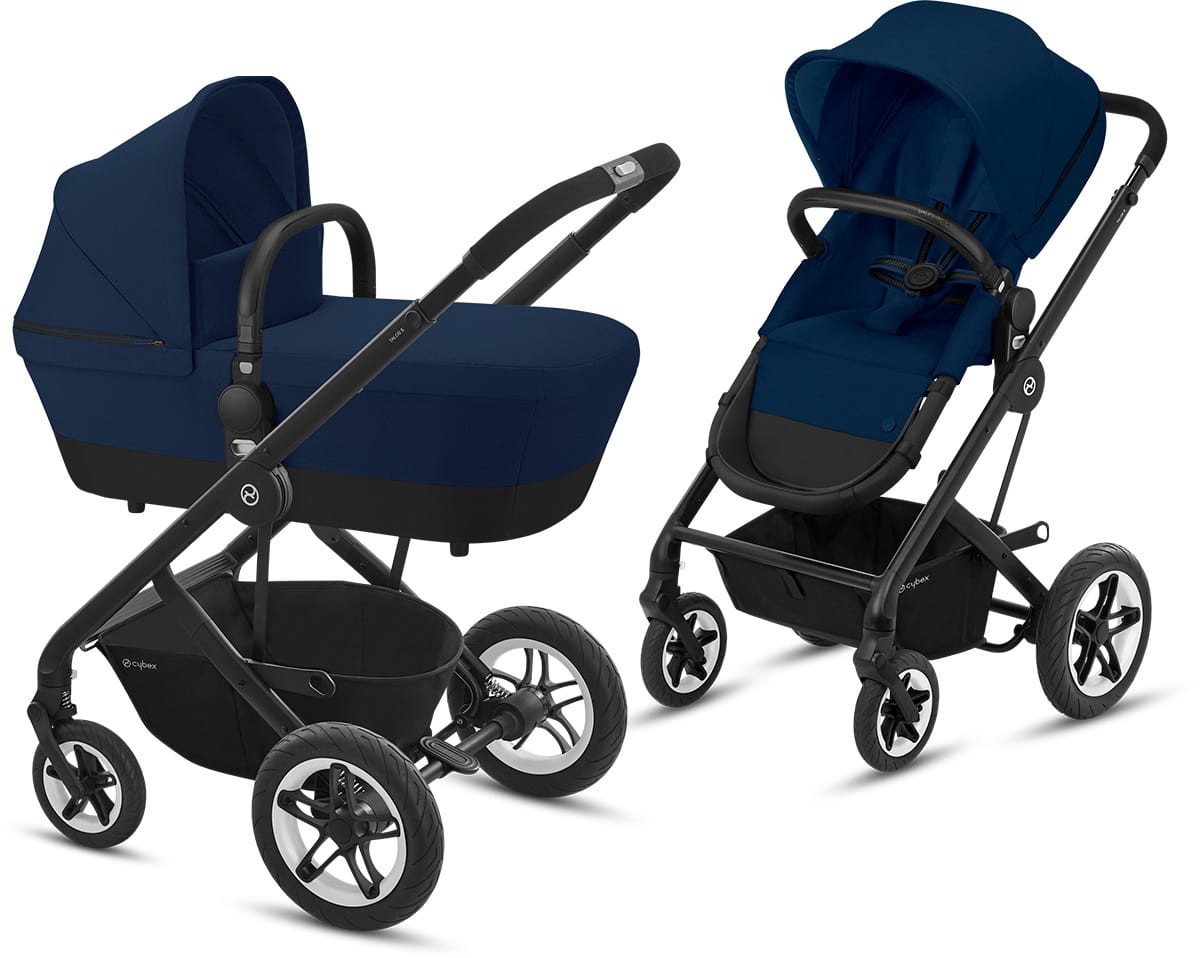 

Универсальная коляска 2 в 1 Cybex Talos S BLK Navy Blue, 4058511935980