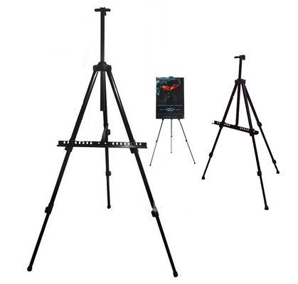 

Мольберт алюминиевый черный D.K.ART&CRAFT 110х85х157см + сумка