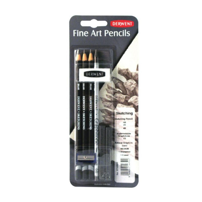 

Набор материалов для графики Sketching Graphitone 8предм. Derwent