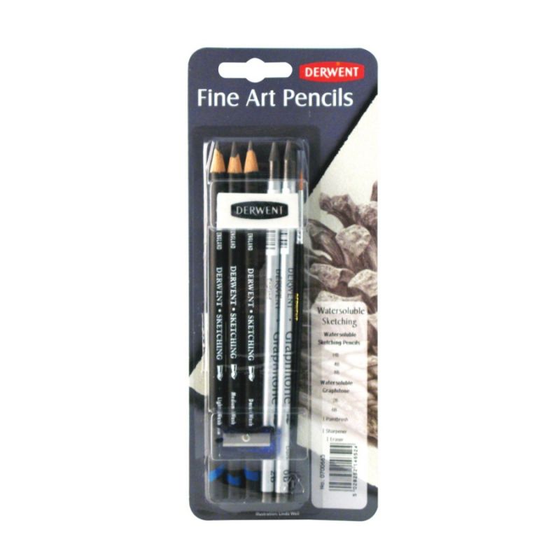 

Набор материалов для графики Watersoluble Sketching 8предм. Derwent