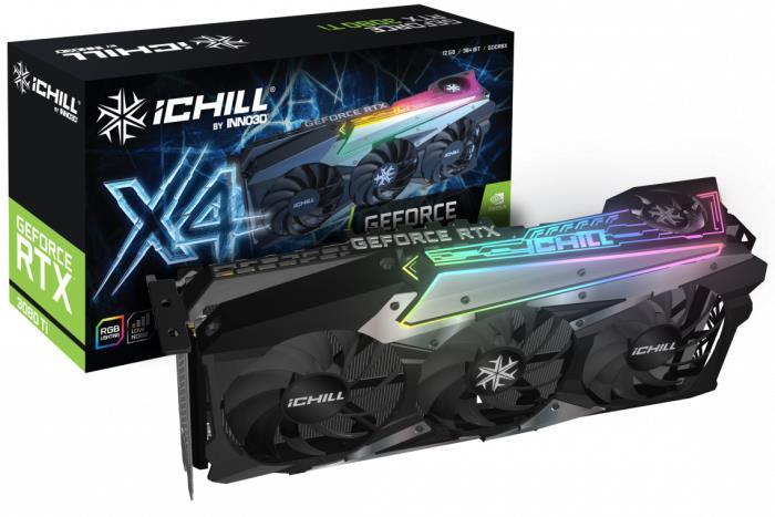 

Видеокарта Inno3D RTX 3080Ti iChill X4 (C308T4-126XX-1810VA36)