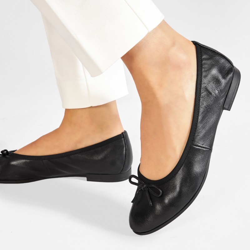 

Балетки Tamaris 37,5р EU38 черные 20-00545
