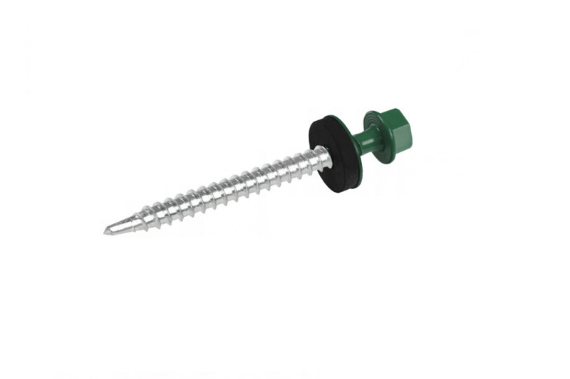 

Саморез кровельный 4.8х70 RAL 6005 по дереву Wkret-met (упк 200 шт)