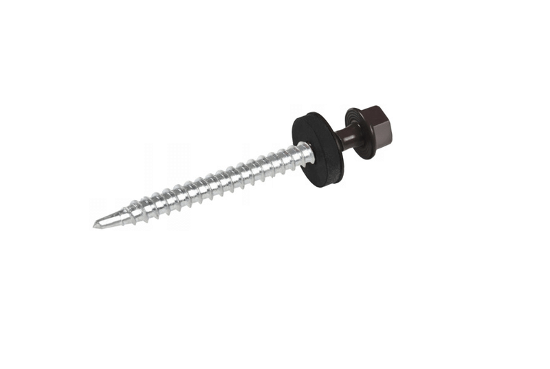 

Саморез кровельный 4.8х70 RAL 8019 по дереву ETANCO (упк 100 шт)