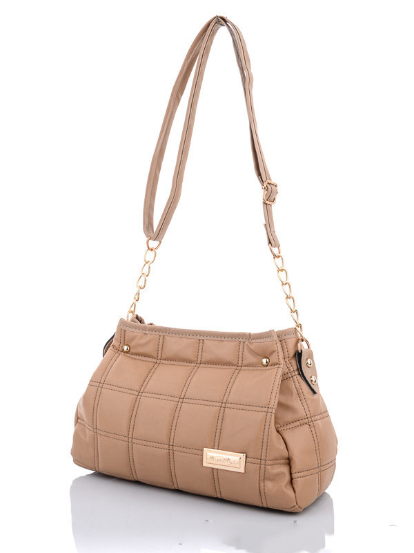 

Женские сумки деми Prime 098-9 d.beige Бежевый р.19x28x12
