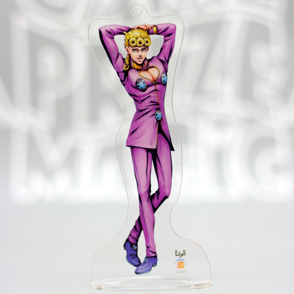 

Коллекционная акриловая аниме-фигурка GPM Giovanna Giorno (Джованна Джорно), 15 см