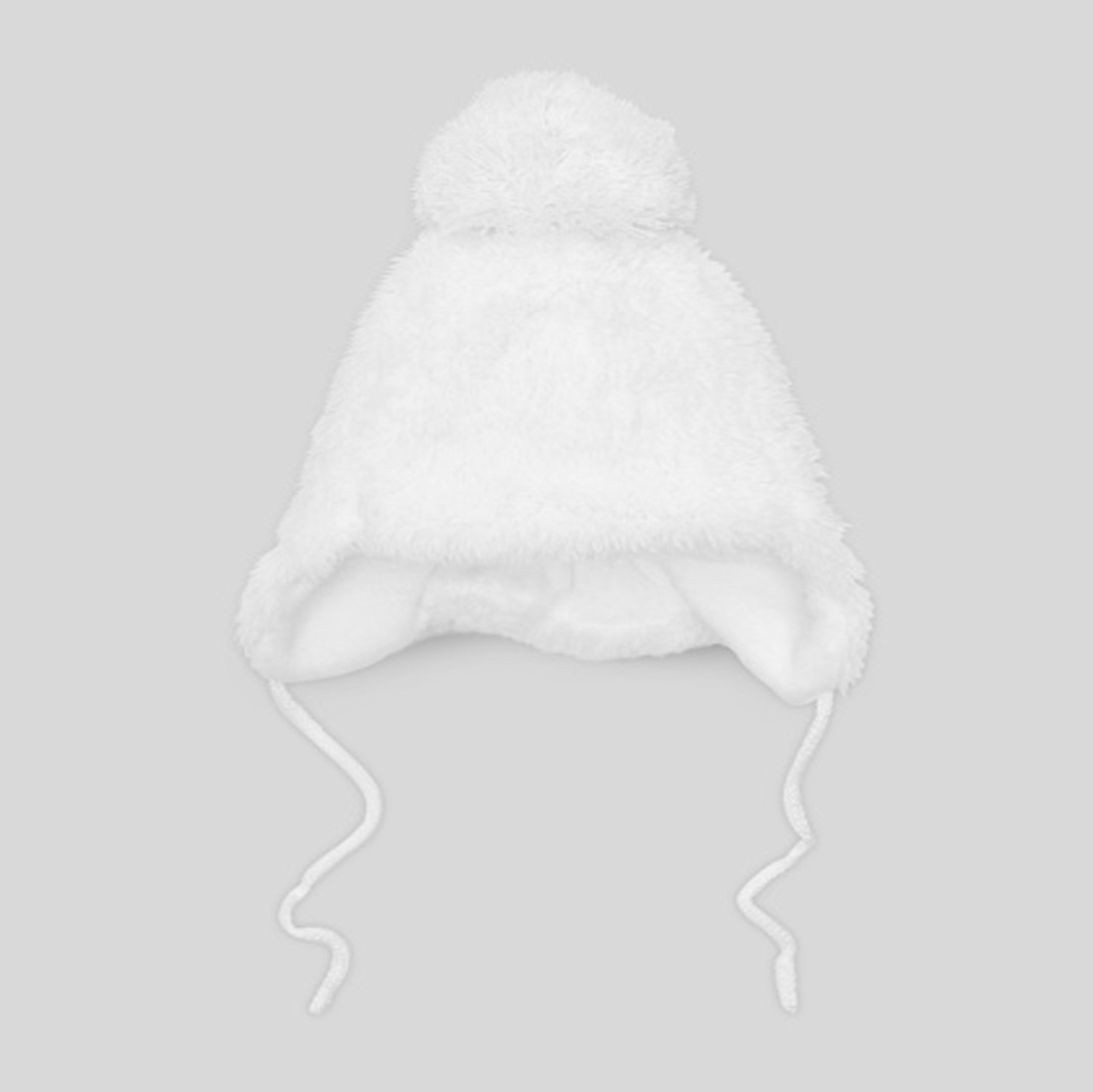 

Зимняя шапка с завязками C&A CD11240 40-41 см Белая