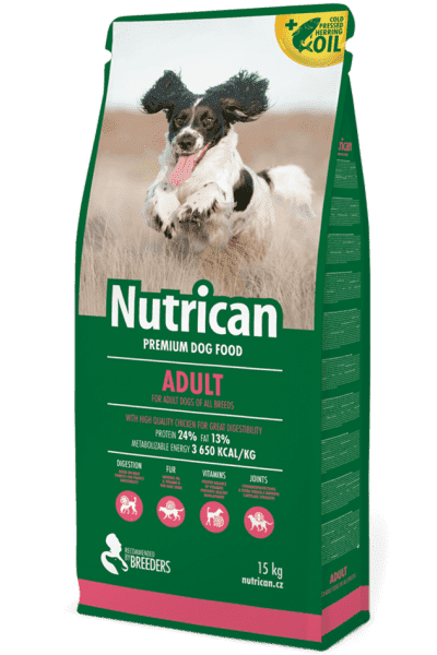 

Корм для собак Nutrican Adult 15 кг. (nc507016)