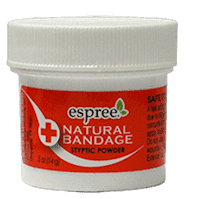 

Натуральный ранозаживляющий порошок ESPREE Natural Bandage Styptic 44 мл