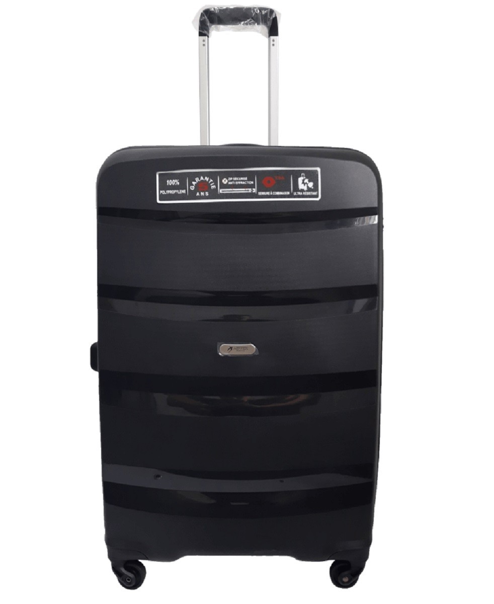 

Чемодан пластиковый AIRTEX 229 большой черный Ap00019