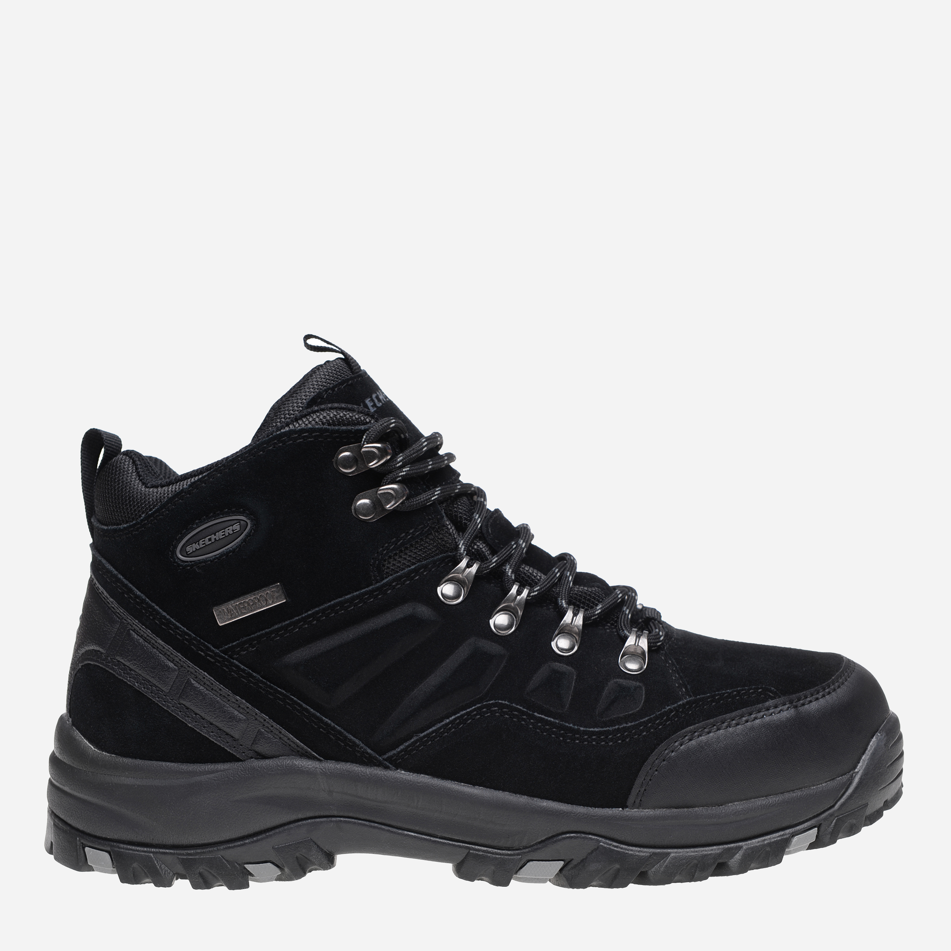 Акція на Чоловічі черевики Skechers 64869 BLK 43 (10US) 28 см Чорні від Rozetka